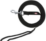 Trixie Hondenriem Sleeplijn Singelband Zwart - 20 mm X 5 Mtr