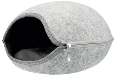 Trixie Relax Iglo Luna Lichtgrijs - 44 x 38 x 26 cm