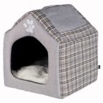 Trixie Relax Iglo Hondenhuis Silas Grijs / Creme - 40 x 45 x 40 cm
