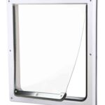 Trixie 2-Weg Hondenluik Wit - Xs-S 25 x 29 cm