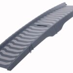 Trixie Loopplank 3 Voudig Inklapbaar Grijs - 39 x 150 cm