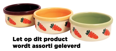 Rosewood Options Voerbak Wortel Design Assorti - 12,5 cm