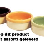 Rosewood Options Voerbak Hamster Twee-Kleur Assorti - 9 cm