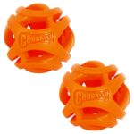 Chuckit Breathe Right Fetch Bal Small Oranje - 5 cm 2 stuks