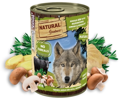 Natural Greatness Angus Beef / Mushrooms / Ginger / Rosemary - 400 g
