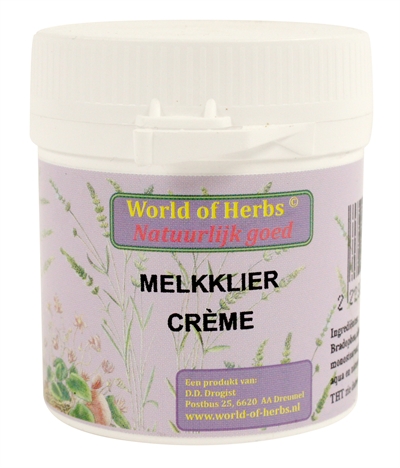 390426.jpg World Of Herbs Fytotherapie Melkklier Creme - 50 g