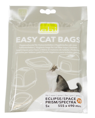 Ebi Easy-Cat Kattenbakzak Jumbo U-Vorm - 5 stuks