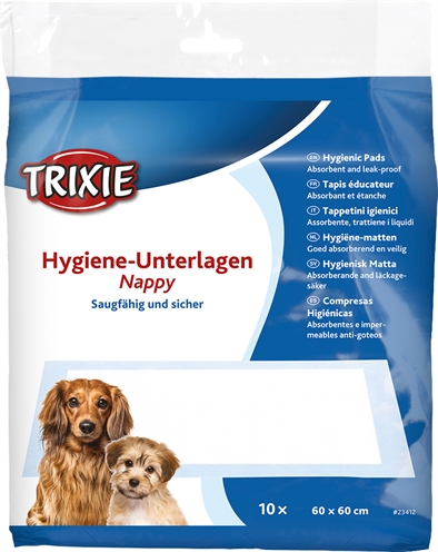 390965.jpg Trixie Puppypads Nappy - 60 x 60 cm 10 stuks