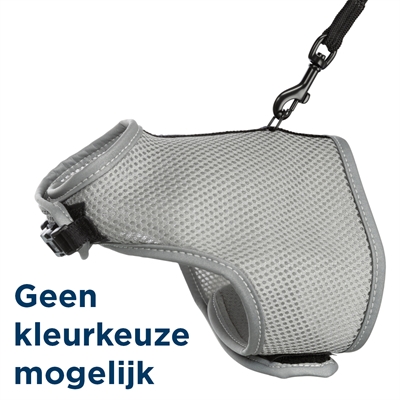 Trixie Kattentuig Soft Met Riem Assorti - 24-42 Cmx1,2 Mtr
