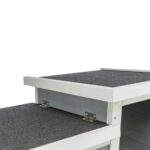Trixie Knaagdierhuis Met 2 Ingangen Grijs / Wit - 70 x 45 x 43 cm