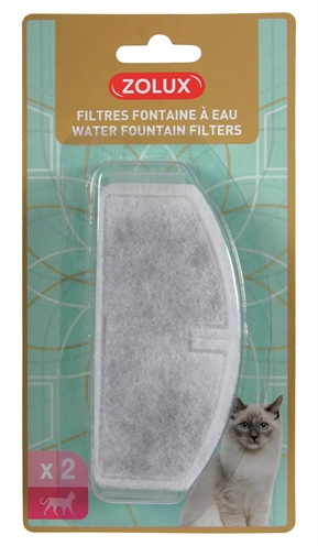 Zolux Filter Voor Drinkfontein - 2 stuks