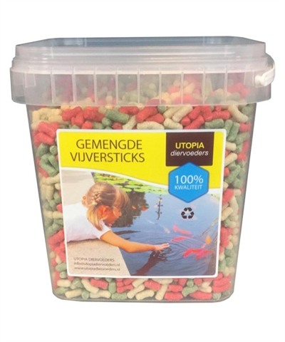 Utopia Gemengde Vijversticks - 250 g