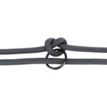 Trixie Hondenriem Be Nordic Verstelbaar Donkergrijs / Bruin - 200 x 0,8 cm