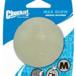 Chuckit Max Glow Bal Glow In The Dark - Medium 6 x 6 x 6 cm