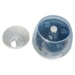 Trixie Roly Poly Snack Tuimel Ei Grijs - 13 cm