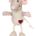Trixie Muis Pluche Beige - 11 cm