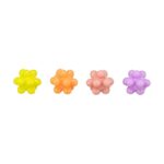 Trixie Noppen Ballen Rubber Assorti - 3,5 x 3,5 x 3,5 cm 4 stuks