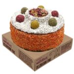 Rosewood Naturals Verjaardagstaart - 13 x 13 x 10 cm