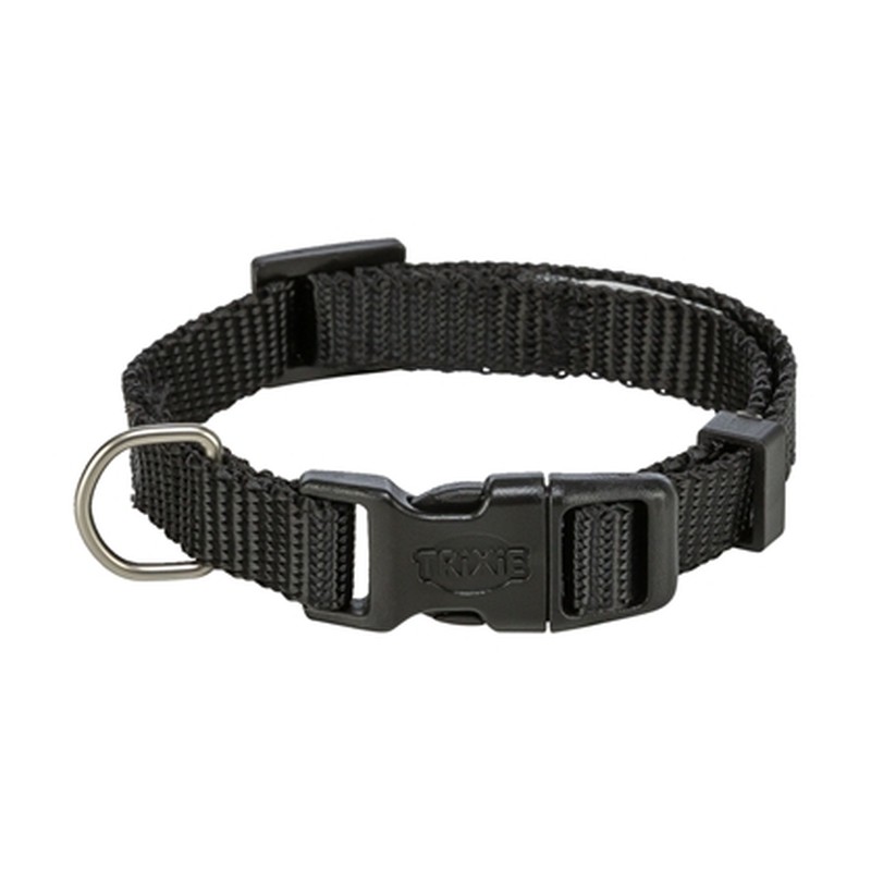 HuisdierXL VDM 393157 image derivative v1 Trixie Halsband Hond Premium Zwart - 25-40 x 1,5 cm