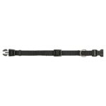 Trixie Halsband Hond Premium Zwart - 25-40 x 1,5 cm