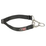 Trixie Halsband Hond Premium Halfslip Halsband Zwart - 35-50 x 2 cm