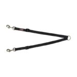 Trixie Hondenriem Premium Koppellijn Zwart - 40-70 x 1,5 cm