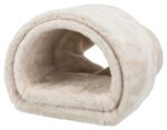 Trixie Speeltunnel Konijn / Cavia Pluche Beige - 80 x 27 x 21 cm