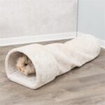Trixie Speeltunnel Konijn / Cavia Pluche Beige - 80 x 27 x 21 cm