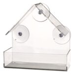 Trixie Raamvoederhuis Transparant - 15 x 6 x 15 cm 225 ml