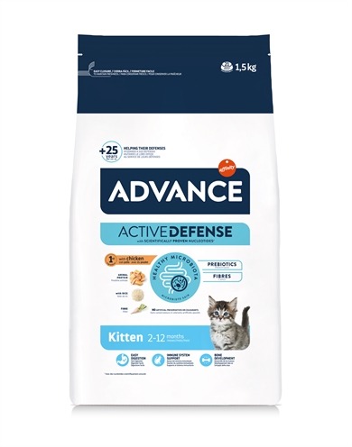 Advance Cat Kitten Chicken / Rice - 1,5 kg