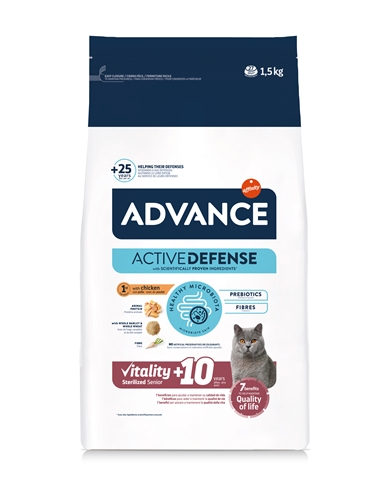 395105.jpg Advance Cat Sterilized Sensitive Senior 10+ - 1,5 kg
