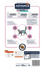 Advance Veterinary Diet Cat Urinary Sterilized Minder Calorieën - 1,25 kg