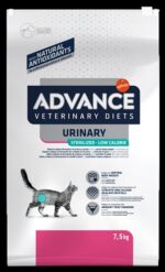 Advance Veterinary Diet Cat Urinary Sterilized Minder Calorieën - 7,5 kg
