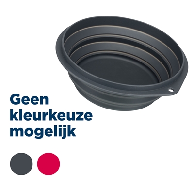 Trixie Voerbak / Drinkbak Reis Siliconen Assorti - 1 l 18 cm