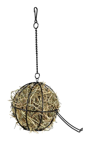 Trixie Voerbal Metaal Zwart - 16 x 16 cm