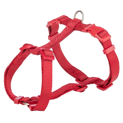 Trixie Hondentuig Premium H-Tuig Rood - 42-60 x 1,5 cm