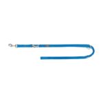 Trixie Hondenriem Premium Dubbelgestikt Verstelbaar Royal Blauw - 200 x 2 cm