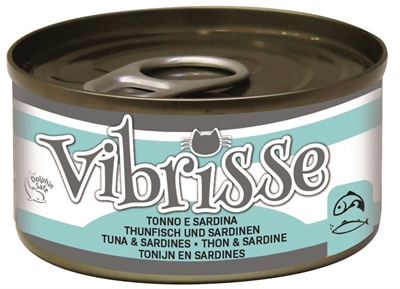 Vibrisse Cat Tonijn / Sardines - 24 x 70 g