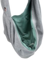 Trixie Junior Hondentas Buikdrager Lichtgrijs / Mintgroen - 22 x 20 x 60 cm