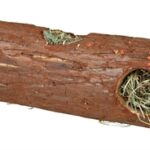 Trixie Tunnelbuis Met Hooi En Hibiscusbloesem / Wortel / Erwt - 20 x 6,5 x 6,5 cm 25 g