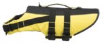 Trixie Zwemvest Geel / Zwart - L 50-80 x 55 cm