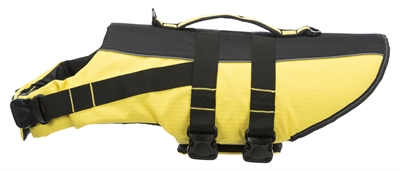 Trixie Zwemvest Geel / Zwart - L 50-80 x 55 cm