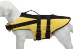 Trixie Zwemvest Geel / Zwart - L 50-80 x 55 cm