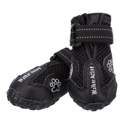 398240.jpg Trixie Pootbescherming Walker Active Zwart - L-Xl 2 stuks