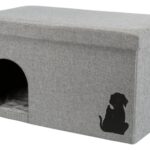 Trixie Kattenhuis Kimy Grijs - 70 x 40 x 40 cm