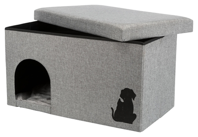 Trixie Kattenhuis Kimy Grijs - 70 x 40 x 40 cm