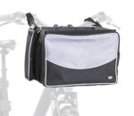 Trixie Fietsmand Voor Aan Stuur Nylon Zwart / Grijs - 41 x 26 x 26 cm