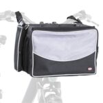 Trixie Fietsmand Voor Aan Stuur Nylon Zwart / Grijs - 41 x 26 x 26 cm