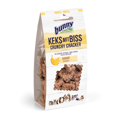 Bunny Nature Crunchy Cracker Banaan - 50 g
