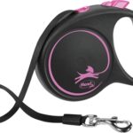 Flexi Rollijn Black Design Tape Roze - M 5 Mtr Tot 25 kg